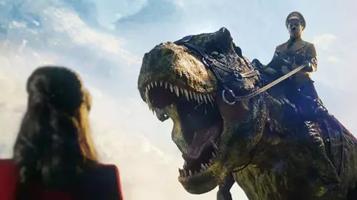 Iron Sky 2 - Hitler Tyrannoszauruszogol