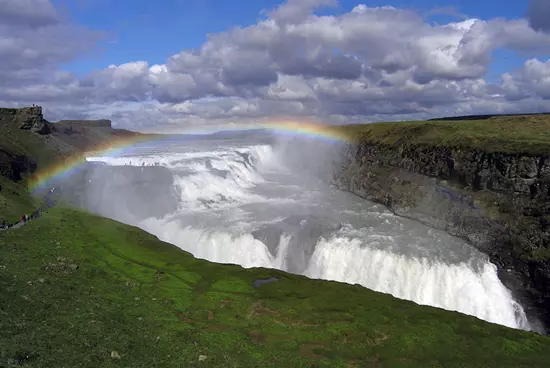 Gullfoss-v�zes�s, Izland