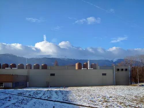 CERN kutat��p�let, Genf