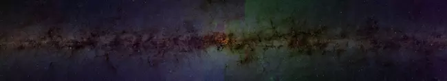 Éjszakai felvétel a Tejút sávjáról Éjszakai felvétel a Tejút sávjáról