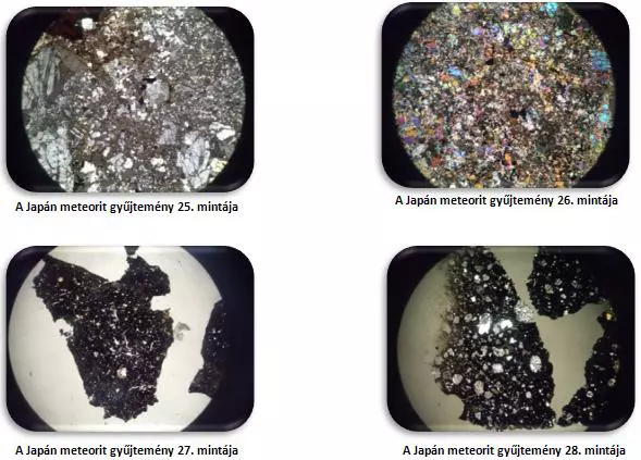 Holdk�zetek, meteoritok - az �g k�vei