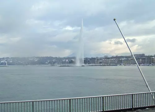 Jet d'Eau sz�k�k�t, Genf
