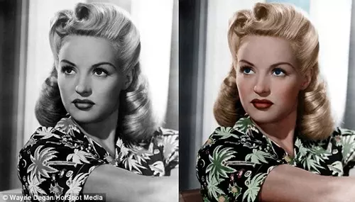 Betty Grable sz�n�szn�