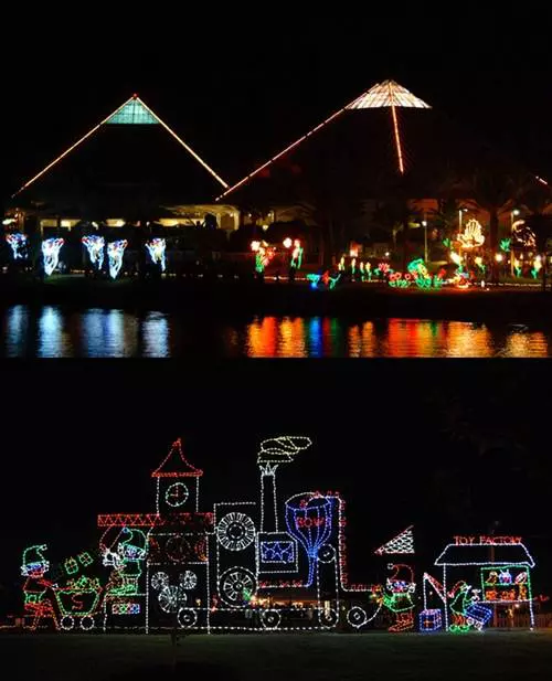 Moody Gardens, F�nyek Fesztiv�lja