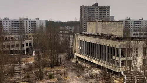 Pripjaty, az elhagyott v�ros - Ukrajna