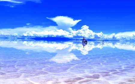 Salar de Uyuni, a bol�viai s�sivatag