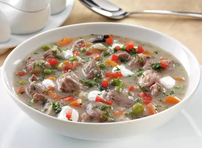 T�rkonyos b�r�nyragu leves