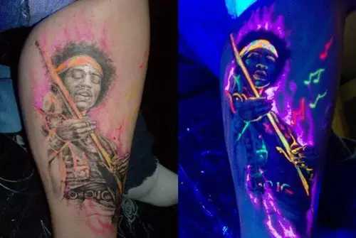 Jimi Hendrix UV tetov�l�s