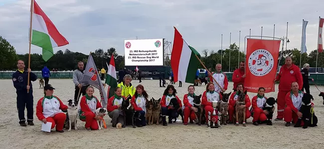 A magyar indul�k a 23. IRO Ment�kuty�s Vil�gbajnoks�gon